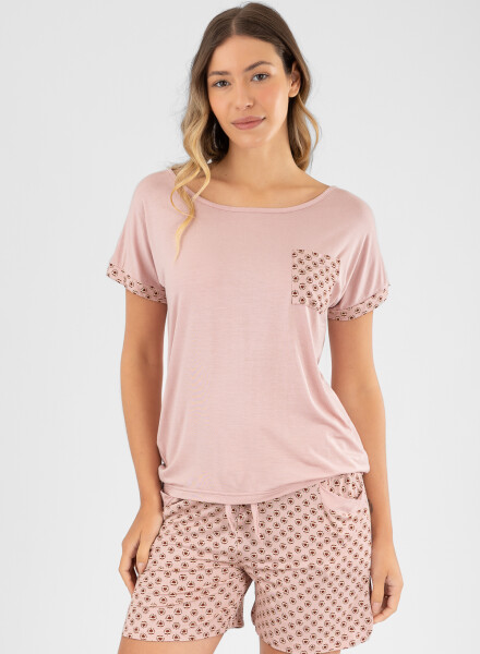 Solange pijama Rosa antique