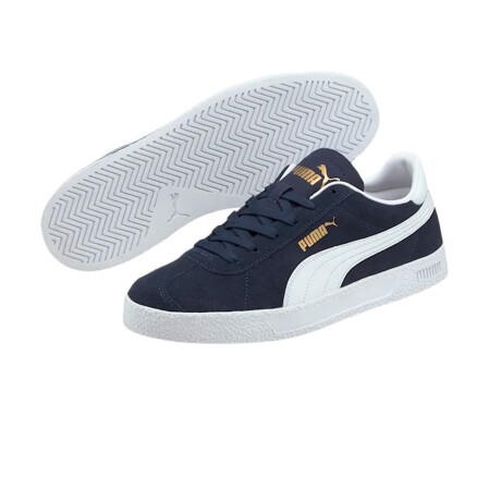 Championes Puma Club Blue & White