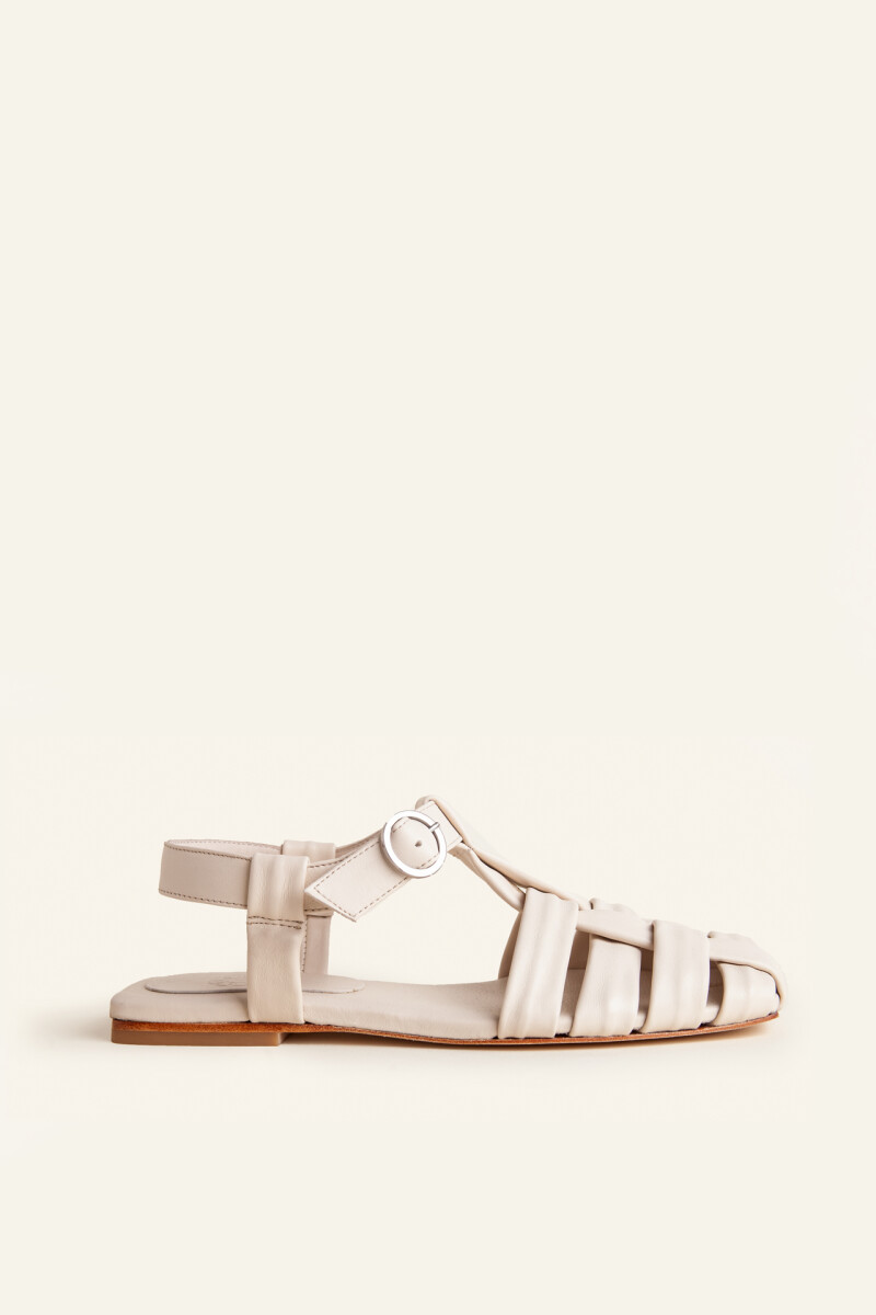 SANDALIA MAU Crema