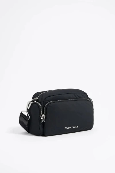 BOLSO BANDOLERA POCKET MEDIANO Negro