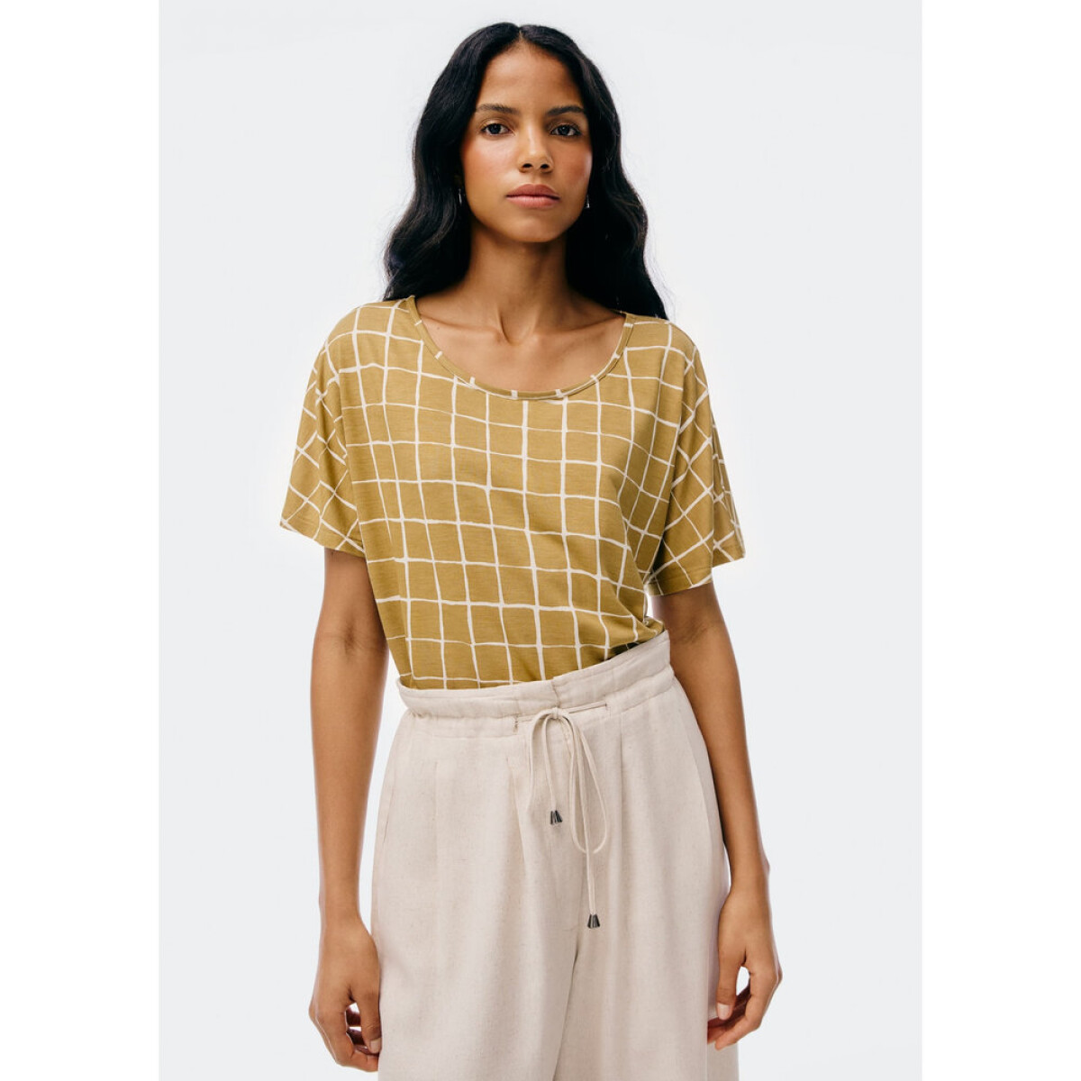 BLUSA MM FEM - AMARELO 