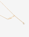 Cadena Corta con Dije Cubic zirconia Collar Con Dije Cubic Zirconia - Dorado