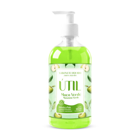 JABON LIQUIDO P/MANOS UTIL 960 ML MANZANA VERDE JABON LIQUIDO P/MANOS UTIL 960 ML MANZANA VERDE