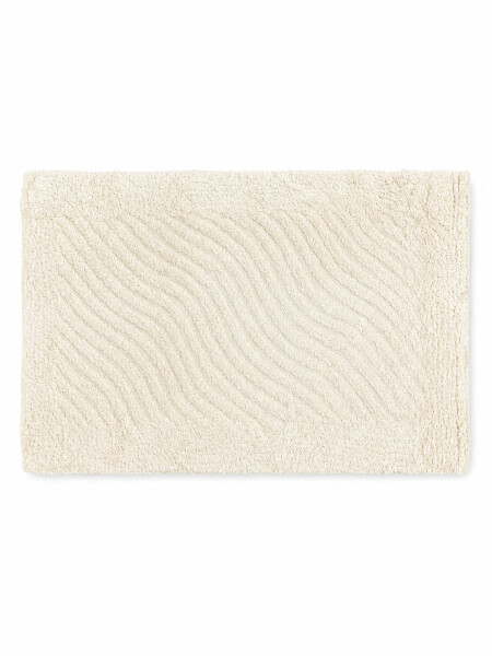 ALFOMBRA DE BAÑO COTTON BEIGE
