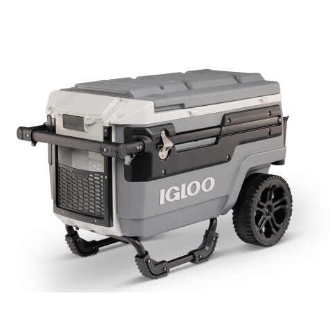 Conservadora Igloo 66 litros Trailmate Journey c/ ruedas Gris