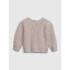 SHAKER PULLOVER PINK MULTI