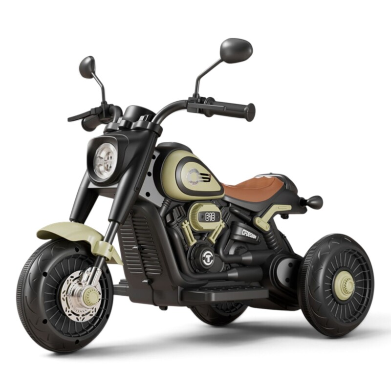 Moto BLASTER a Bateria 6V con Luces y Sonido Bebesit - Verde Moto BLASTER a Bateria 6V con Luces y Sonido Bebesit - Verde