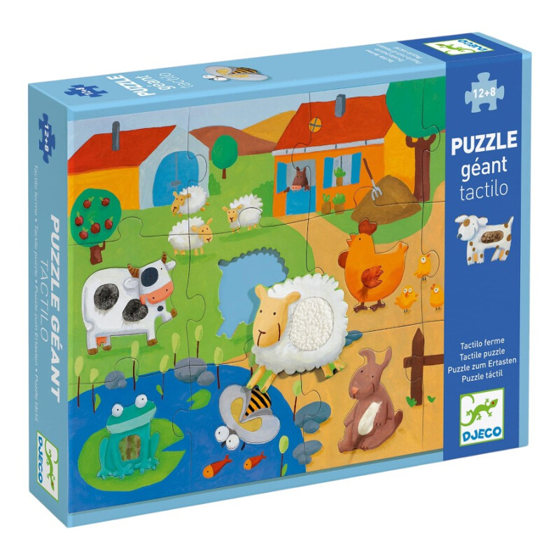 Puzzle Gigante con Texturas Djeco Puzzle Gigante con Texturas Djeco