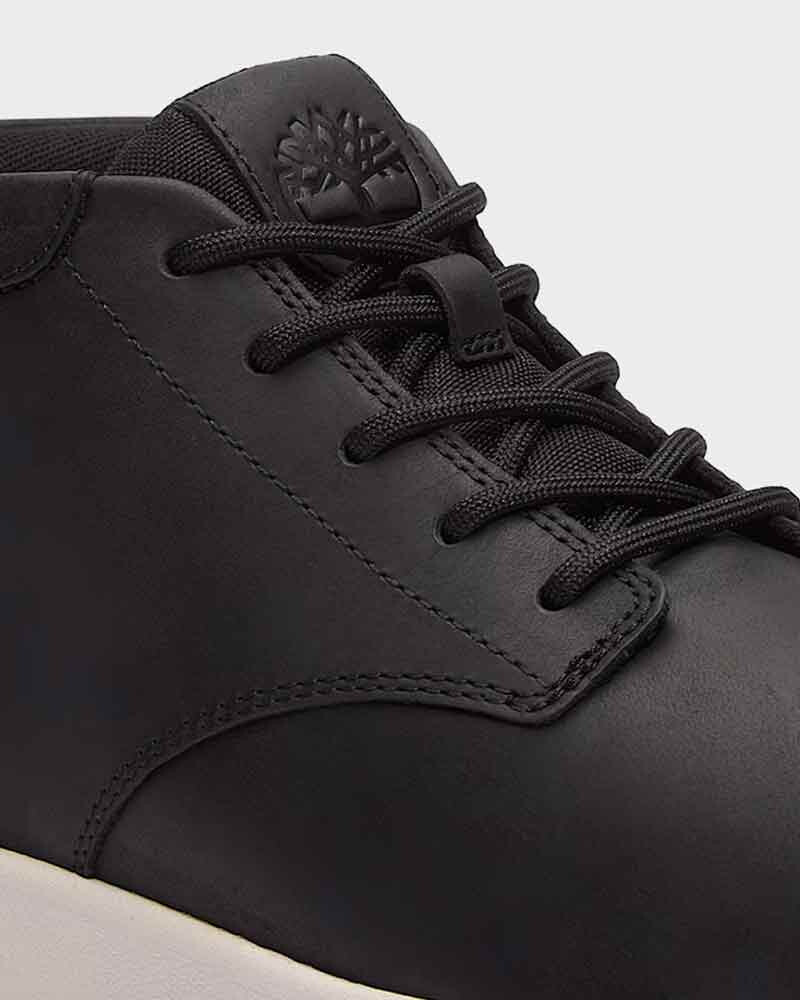 Zapatillas Timberland Parker Street Mid Hombre Black Full Grain
