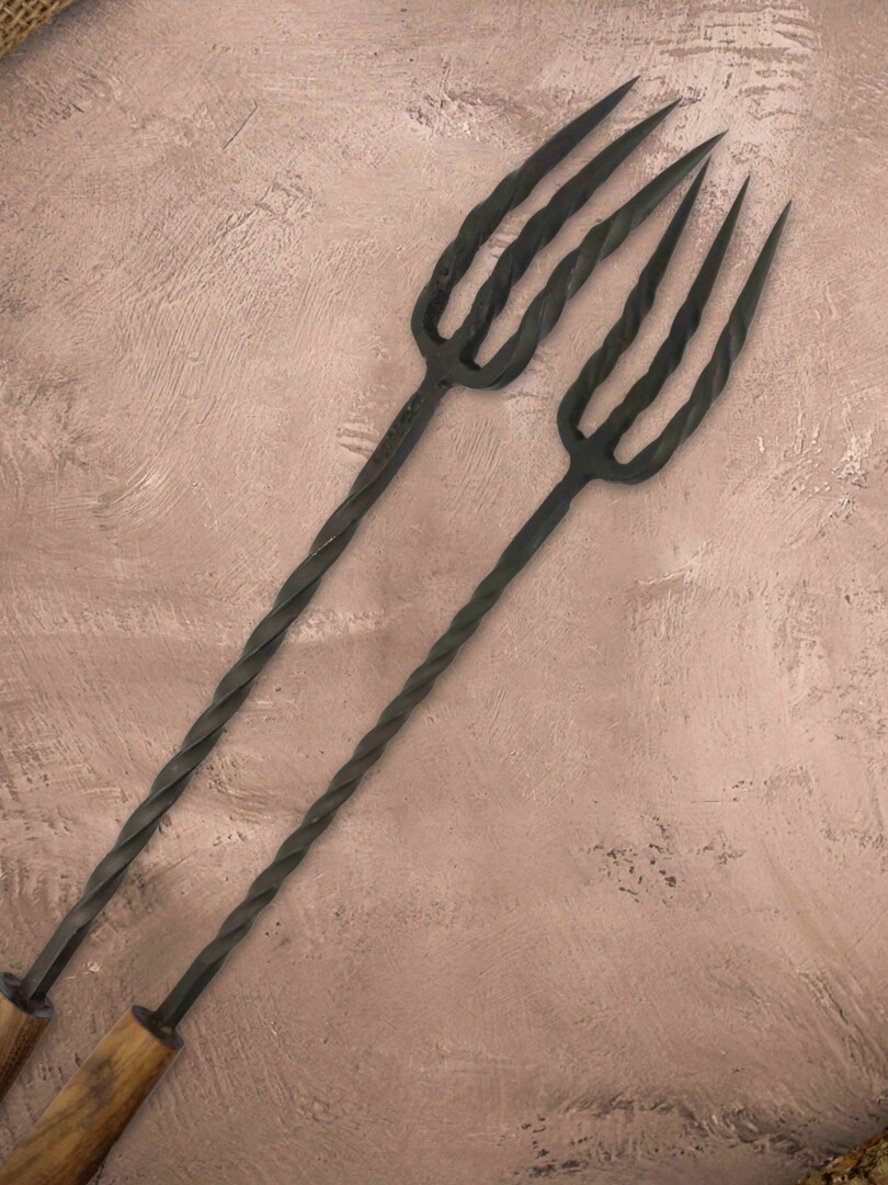 Pinza de carne con tenedor Pinza de carne con tenedor