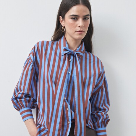 CAMISA SORMY Azul Regata