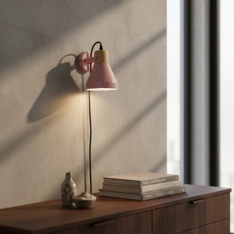 ARTEFACTO PARA PARED KIEV Luminaria de Pared Kiev Rosa