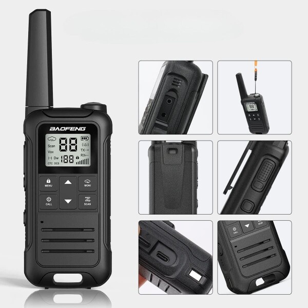 Kit Handy Walkie Talkie Baofeng BF-FR22A x 2 Unidades FRS y PMR Kit Handy Walkie Talkie Baofeng BF-FR22A x 2 Unidades FRS y PMR