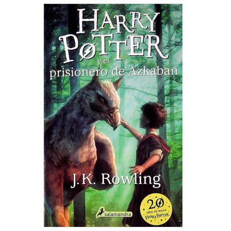 Libro Harry Potter y El Prisionero de Azkaban Ed 20 años 001