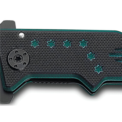 Navaja negra con estuche -TRAMONTINA TN8718