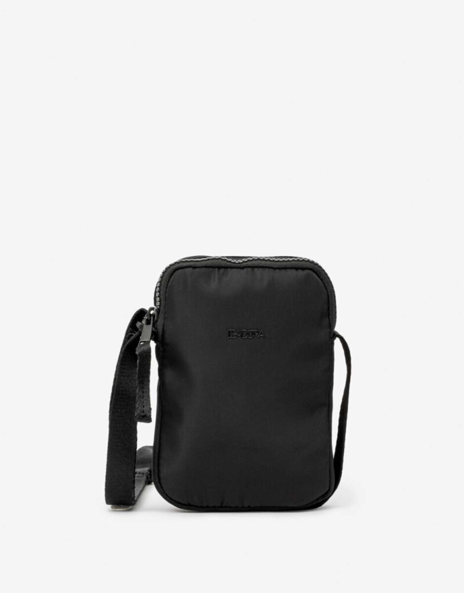 Pouch Con Cierre - Negro 