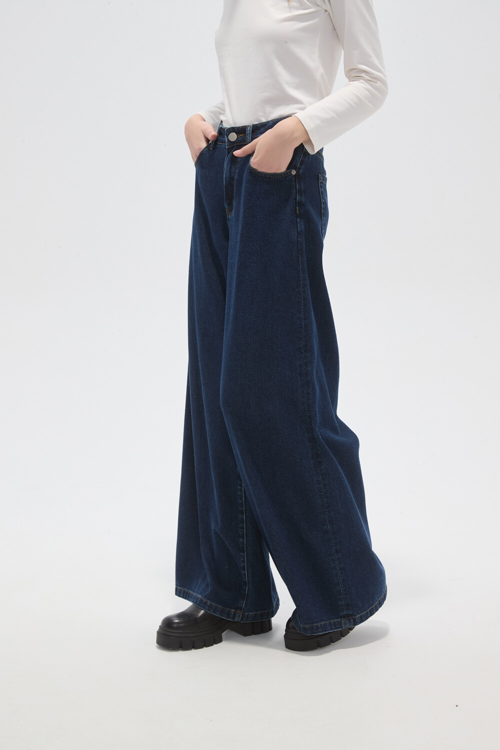 Pantalon Numar Azul Indigo