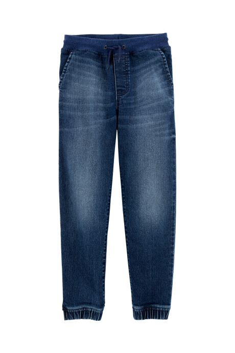 Pantalón de jean relajados estilo deportivo. Talles 6-14 Sin color