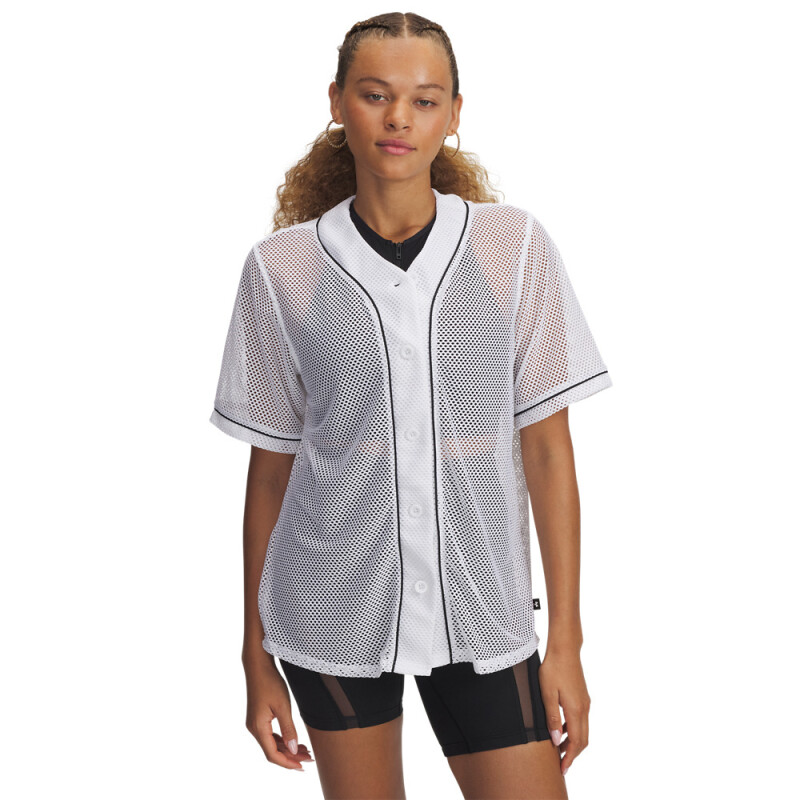 Sportswear Baseball Jersey-WHT WHT-100
