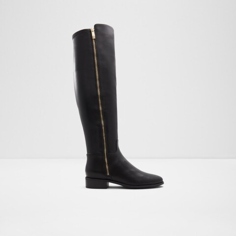 AAHLIYAH BLACK OVERFLOW SMOOTH TEXTILE BLACK OVERFLOW