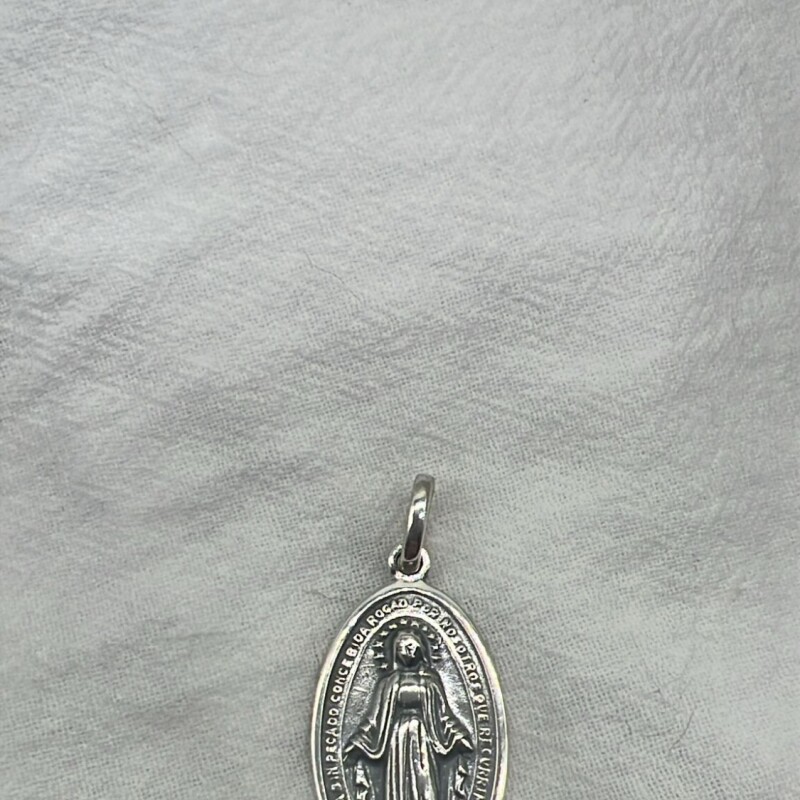 Medalla Virgen Milagrosa en plata 925 Medalla Virgen Milagrosa en plata 925