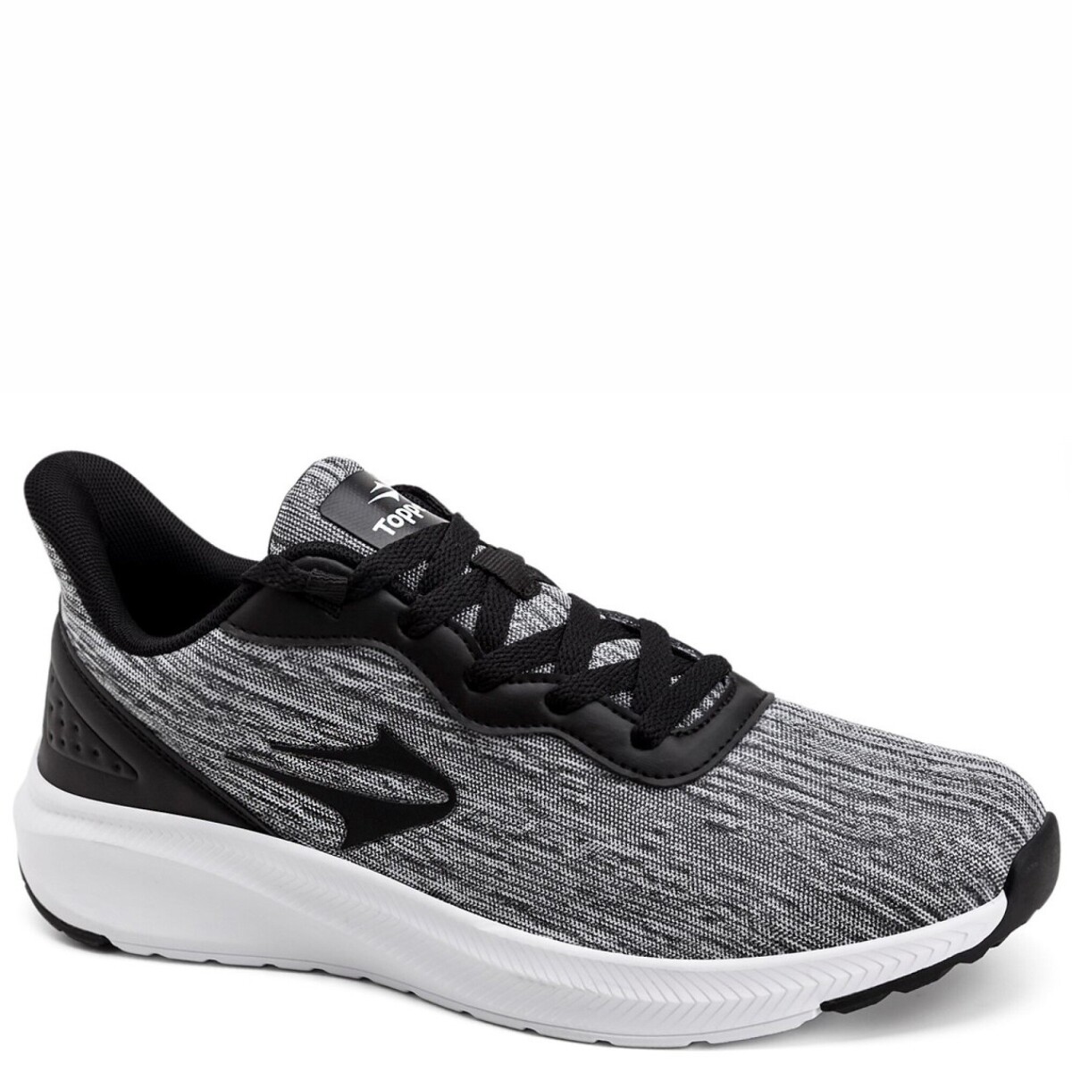Championes de Hombre Topper Core Running - Negro - Blanco 