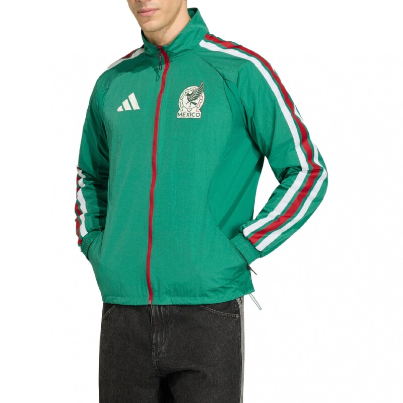 Campera adidas Mexico Anthem Bold Green