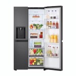 Refrigerador LG inverter 684L GS66SPM negro
