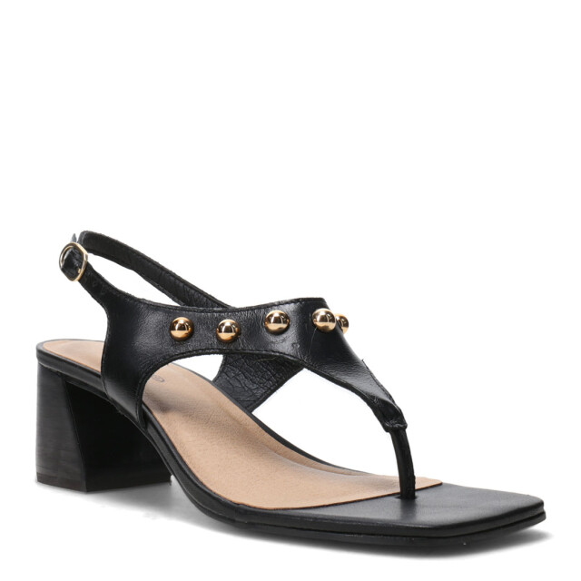 Sandalias de Mujer Bottero Taco Medio Negro