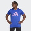 Remera Adidas Run It Azul