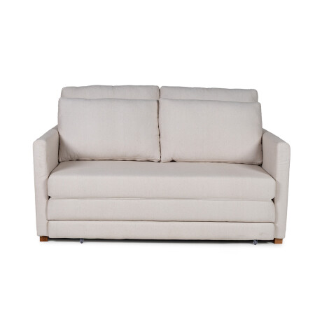 Sofá Cama Niki - Tela Rústica 9831 (Parma Beige)
