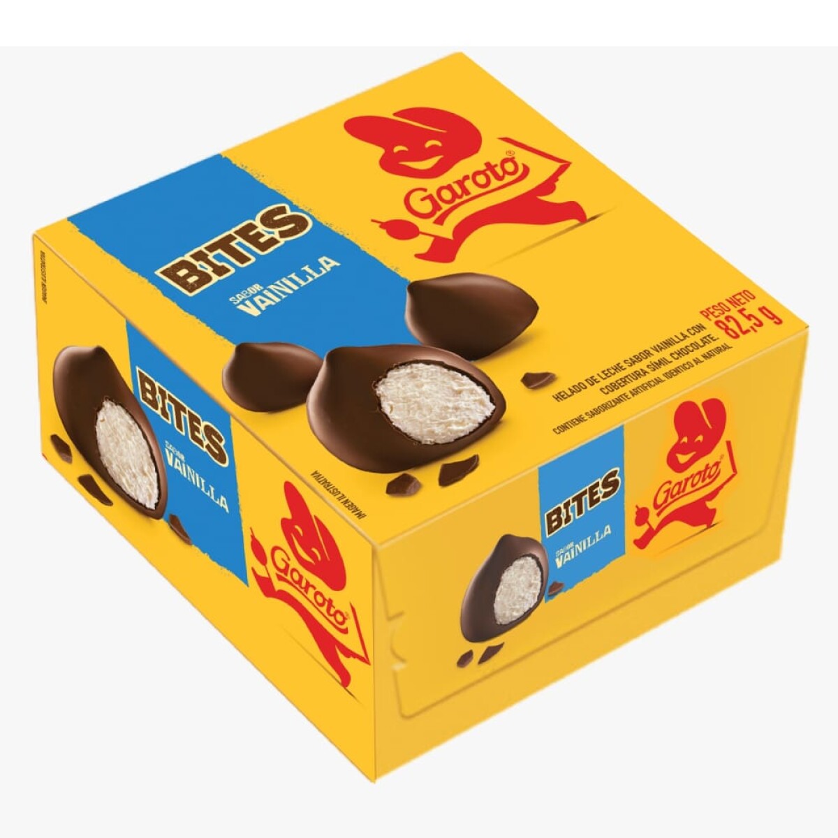 Bites Garoto sabor Vainilla 