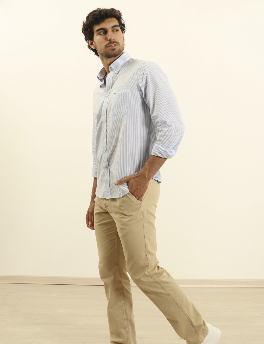 080353 PANTALON HARRINGTON LABEL Beige