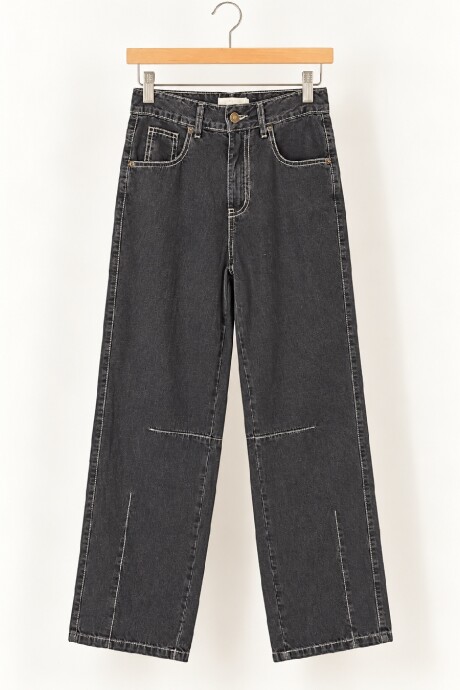 Pantalon Lotus (barrel fit) Negro Verano