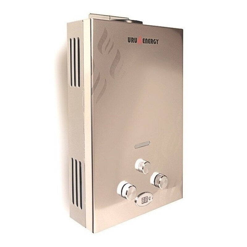 alentador A Gas Uruenergy 10lt/min Tiro Natural Ltc Inox Alentador A Gas Uruenergy 10lt/min Tiro Natural Ltc Inox