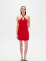 Vestido Fusae Rojo