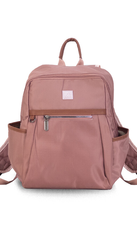 MOCHILA ZURICH ROSA MAUVE