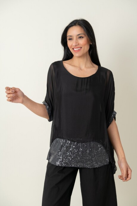 BLUSA LUNARIA Negro