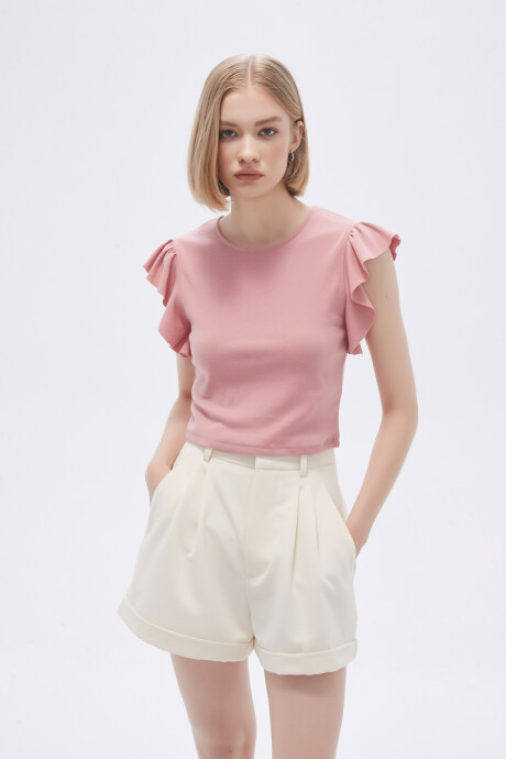 Remera Kitt Rosa Oscuro