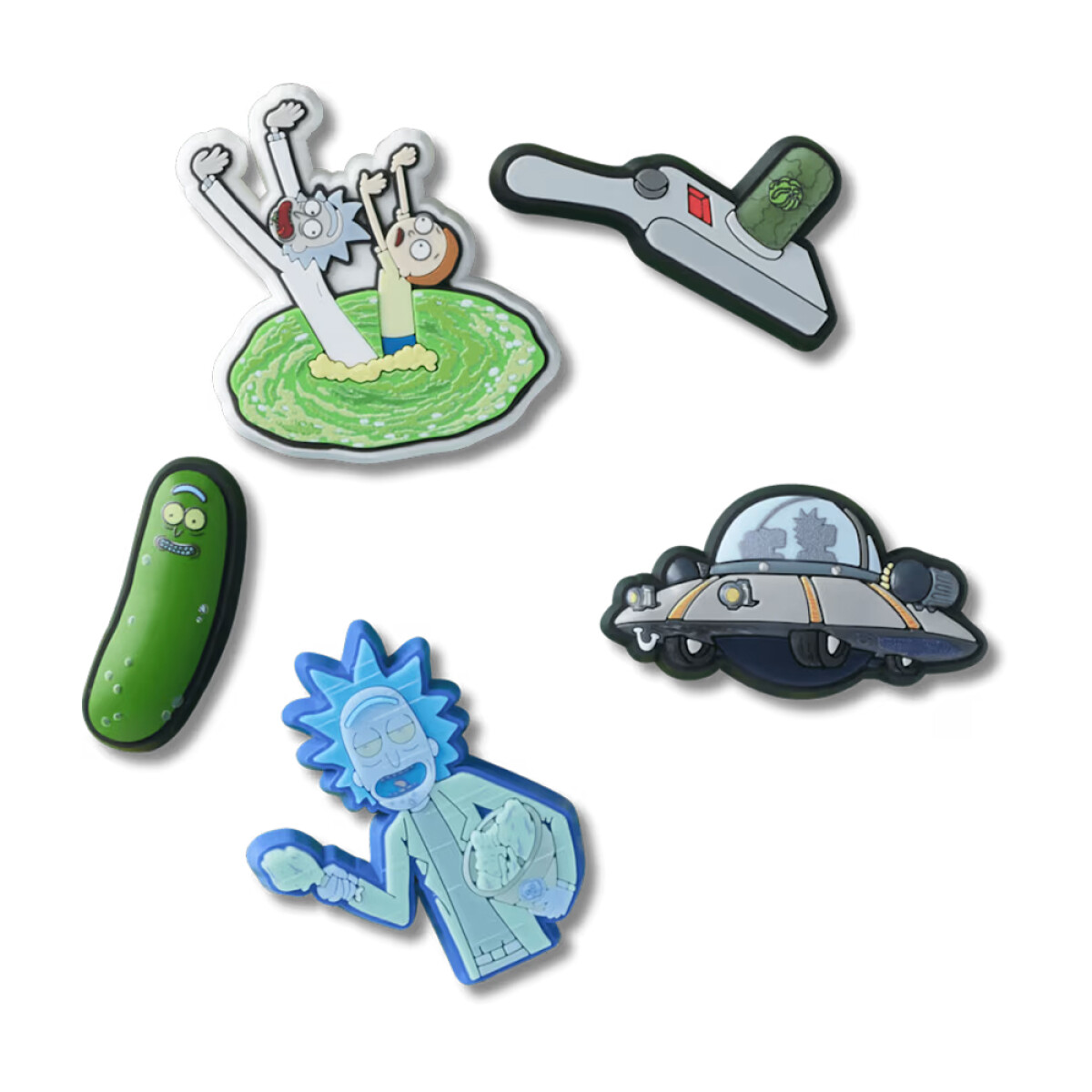 Jibbitz Rick and Morty 5 Pack 