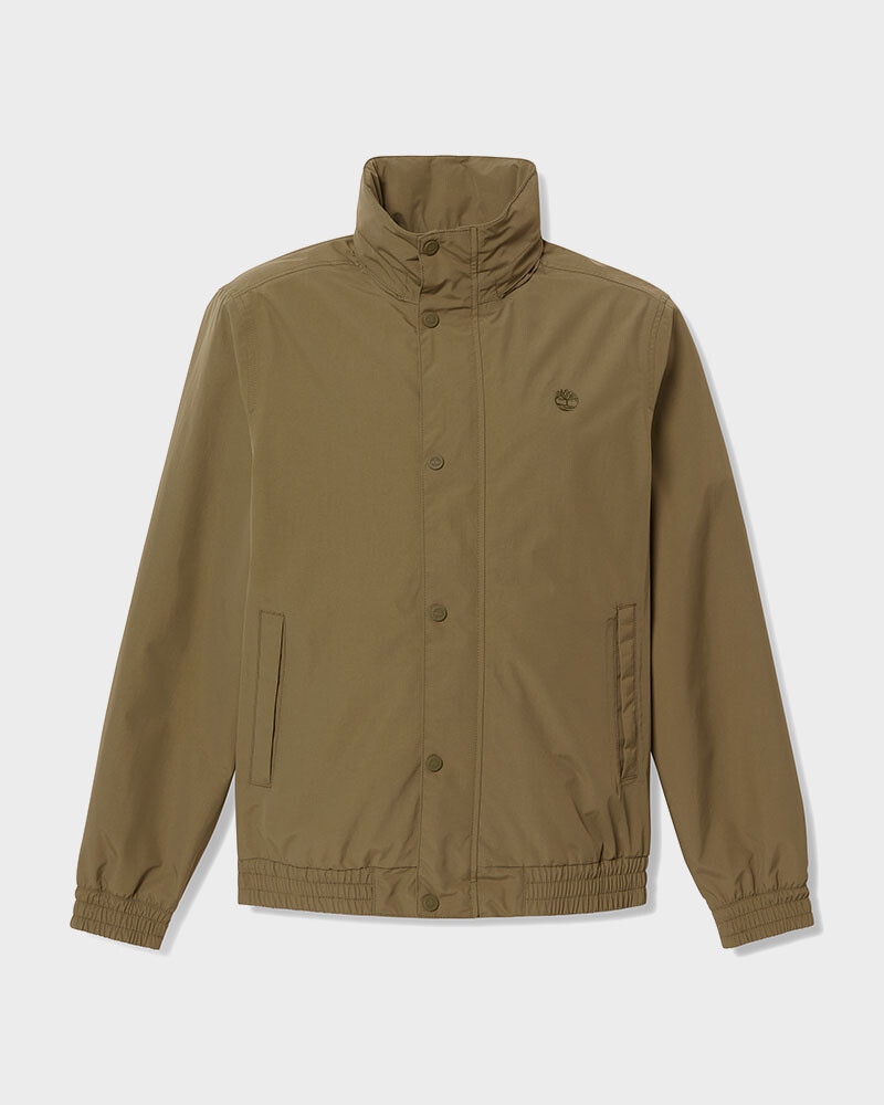 Casaca Waterproof Bomber Hombre Leaf Green