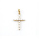 Cruz Oro 18K Y Brillantes Cruz Oro 18K Y Brillantes