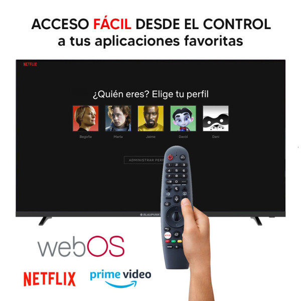 Smart Tv Punktal Pk-55 Web Frameless 4k 55" TV 55 PUNKTAL PK-55WEB