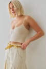 SNAP INTO IT HENLEY CROP Marfil