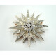 Prendedor Antiguo De Oro Y Plata Con Brillantes Y Diamantes Prendedor Antiguo De Oro Y Plata Con Brillantes Y Diamantes