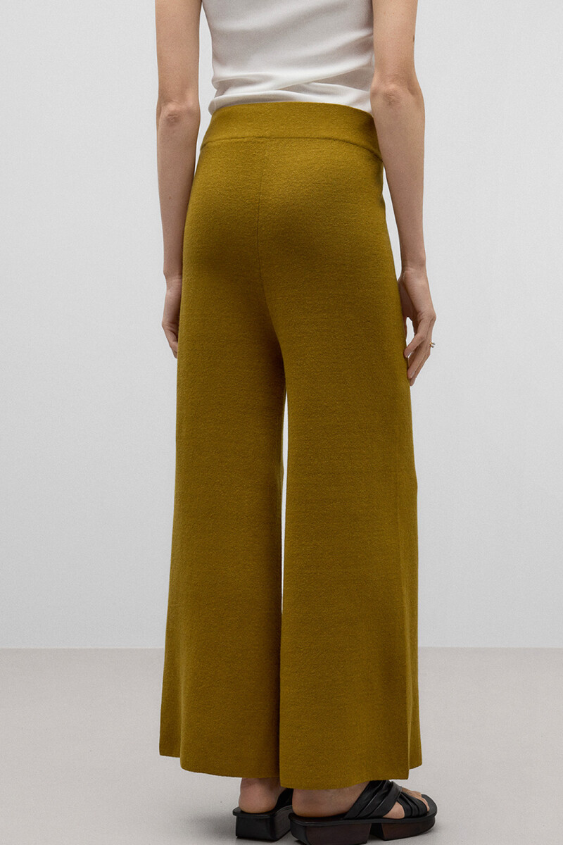 PANTALÓN LINO Verde