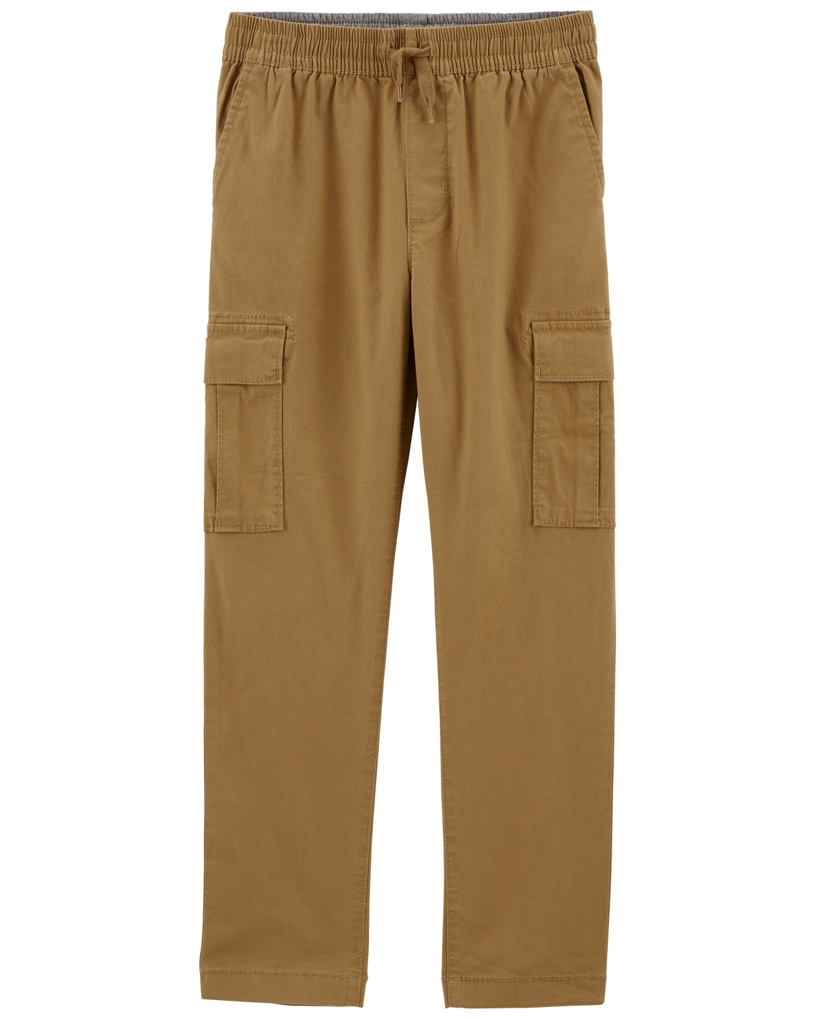 Pantalón cargo de lona, khaki. Talles 6-14 Sin color