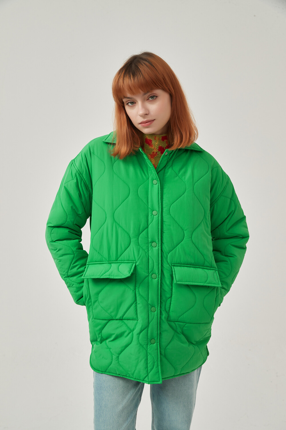 Campera Peterson Verde Oscuro