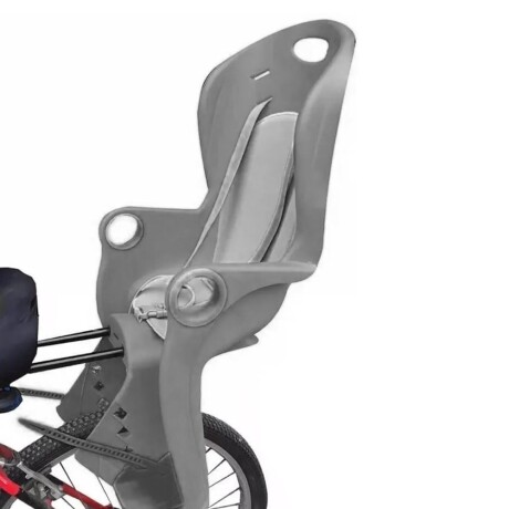 Silla Para Bicicleta Para Niños Bebe Super Segura Comoda Hts Gris Claro