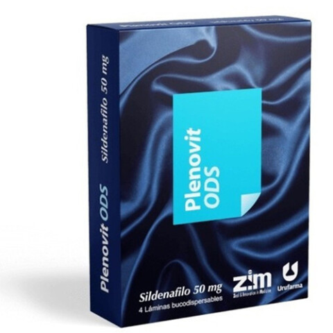 Plenovit ODS láminas en boca de todos! Plenovit Sildenafilo 50 mg x2 láminas